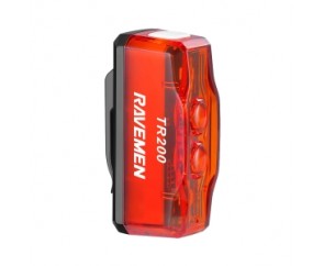 Ravemen TR200 USB Rechargeable Rear Light with Brake Detection (200 Lumens)